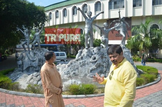 Tripura : 2 BJP MLAs visited Cricket Association, alleged corruption, anarchy, blamed Chief Minister for high negligence 
